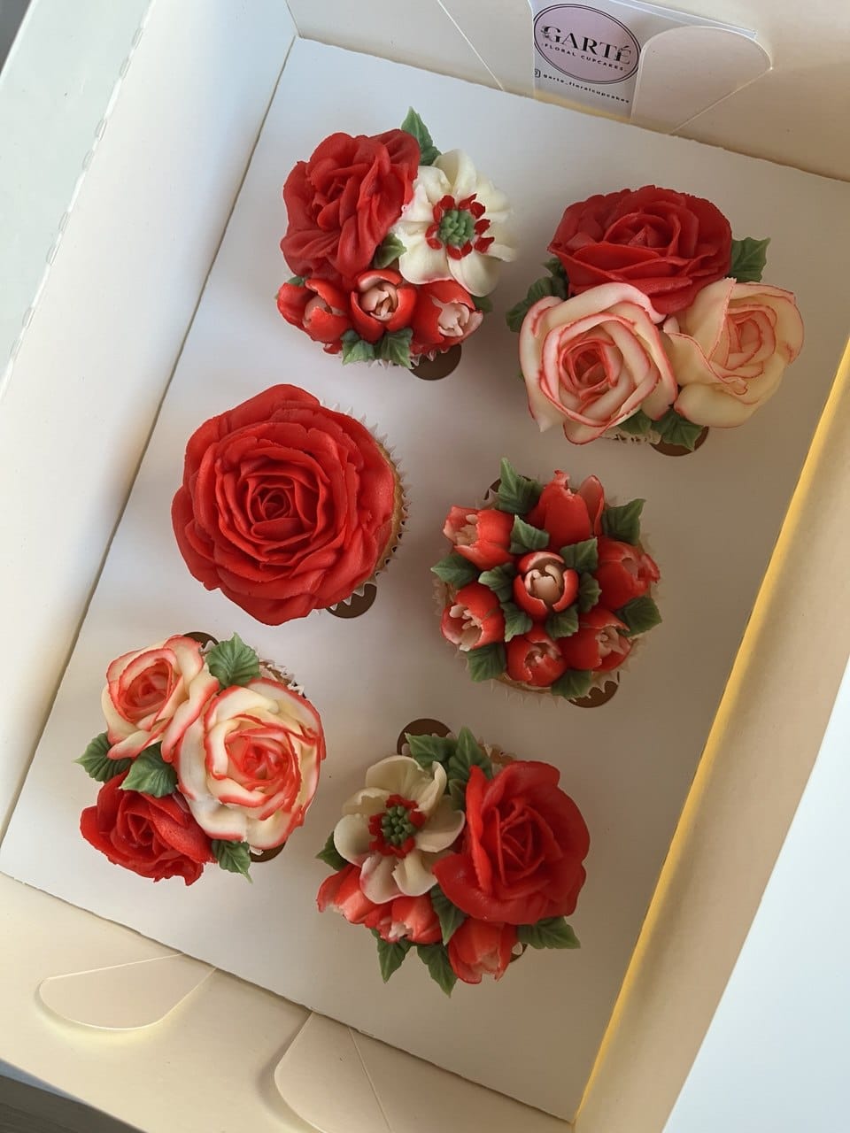 Garté Floral Cupcakes